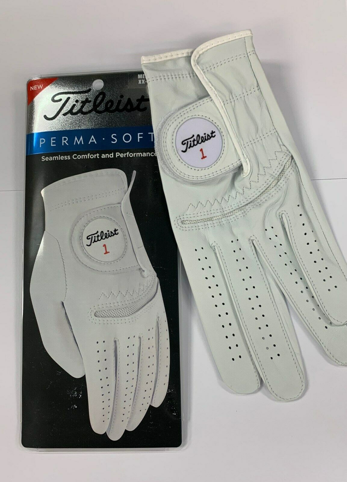 2021 Titleist Perma Soft Golf Gloves Men & Women - Choose A Size! - Rh&lh - New