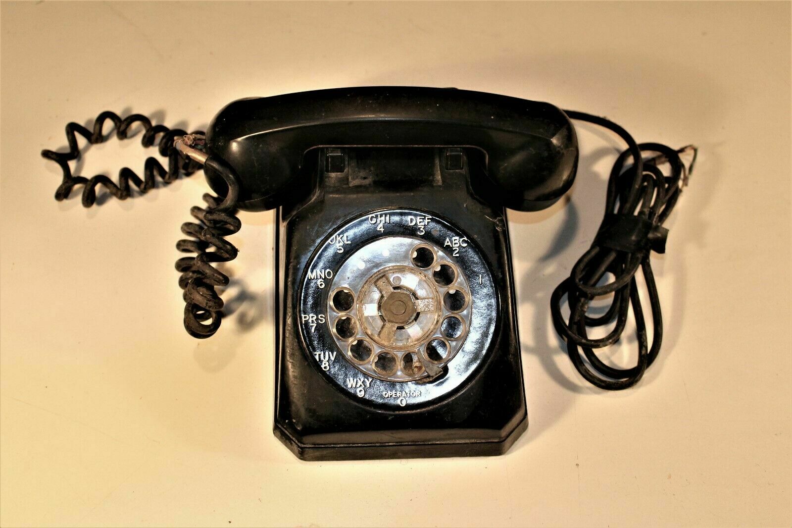 Vintage Black Rotary Dial   Stromberg-carlson   Telephone Table Desk Phone   Unt